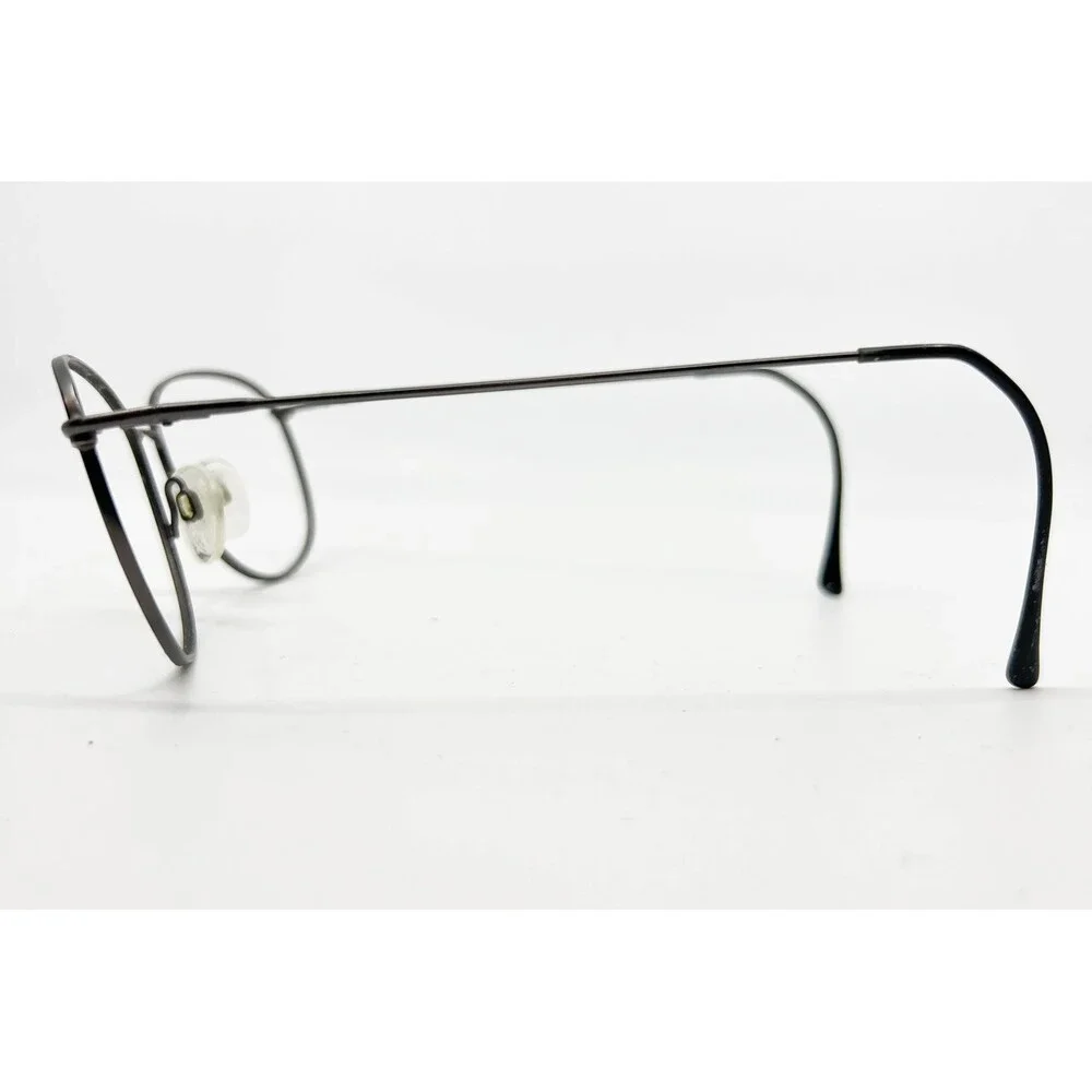 Unbranded Eyeglasses Frames Mens Womens Black Metal Oval Wire Rim 48-18-135